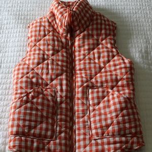 Quilted Plaid Vest